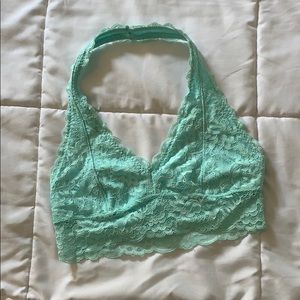Justice Girls Mint Green/Blue Bralette